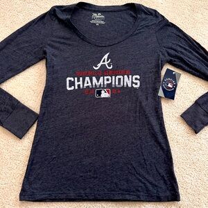 NWT ATL Braves 2021 World Series Champion Tshirt